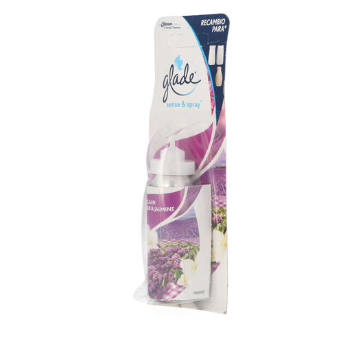 AMBIENTADOR GLADE SENSE SPRAY LAVANDA JAZMIN RECAMBIO 18ml image number