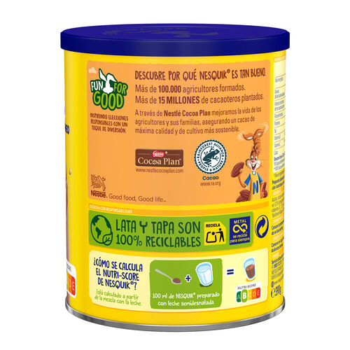 Cacao soluble Instant&aacute;neo NESQUIK 390g image number