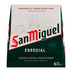 Cerveza SAN MIGUEL 6x25cl