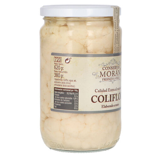 COLIFLOR NATURAL MORAN 620g image number