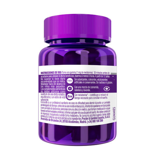 Gominolas de melatonina sabor frutos del bosque ZZZQUIL 30uds image number