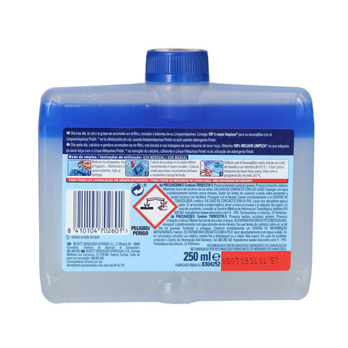 FINISH limpiamaquinas lavavajillas 250ml image number