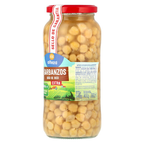Garbanzo cocido ALTEZA 540g image number