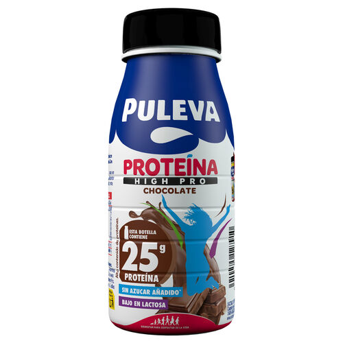 Batido prote&iacute;na high pro chocolate PULEVA 250ml image number