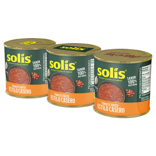 Tomate frito Estilo Casero SOL&Iacute;S 3x100g image number