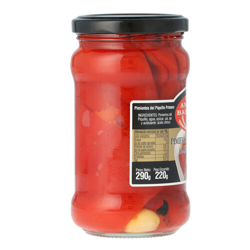 PIMIENTOS PIQUILLO AL AJILLO  BAIGORRI 290g image number