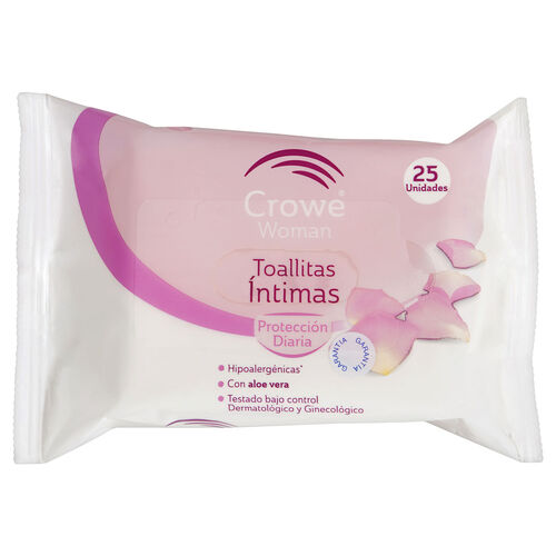 TOALLITAS ÍNTIMAS USO DIARIO CROWE 20uds image number