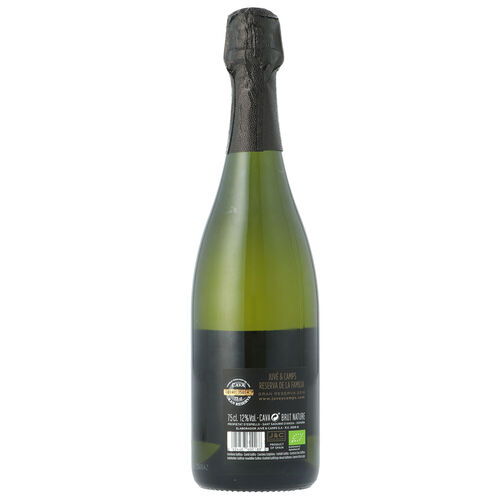 Cava Reserva de la familia brut nature Gran Reserva juve & camps 75cl image number