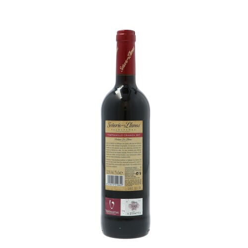 Vino tinto Crianza DO Valdepe&ntilde;as se&ntilde;or&iacute;o de los llanos 750ml image number
