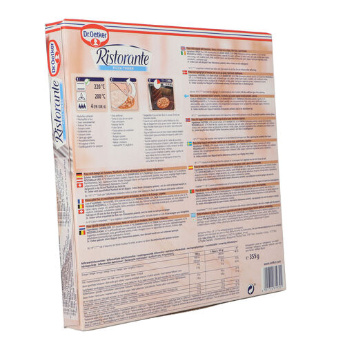 PIZZA RISTORANTE ATUN CONGELADA 355g image number