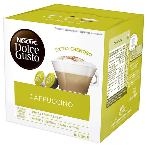 Caf&eacute; DOLCE GUSTO Cappuccino 16 c&aacute;psulas image number