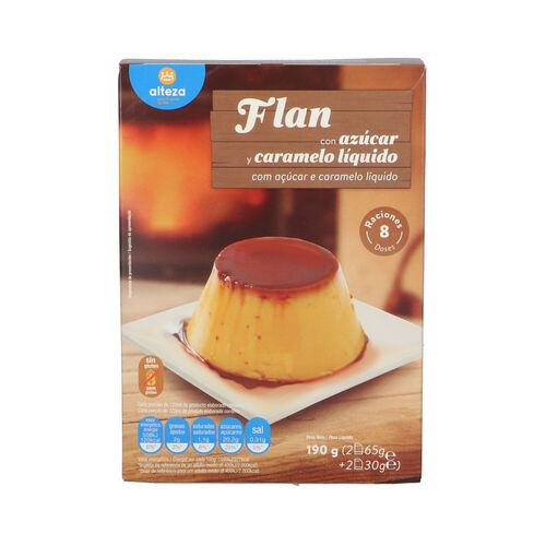 FLAN ALTEZA CARAMELO 186g 8 RACIONES image number