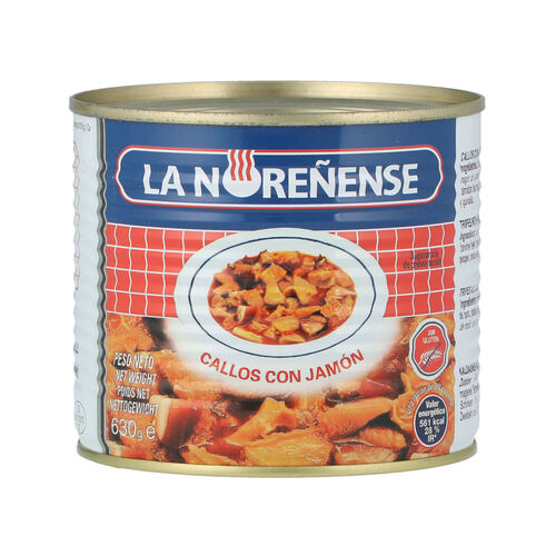 CALLOS JAMON NOREÑENSE 2 RACIONES 620g image number