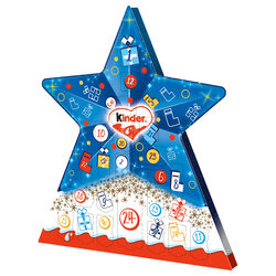 Calendario de Adviento ESTRELLA KINDER mix 149g