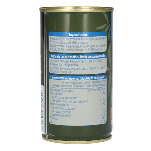 Aceituna negra ALTEZA sin hueso 350g image number