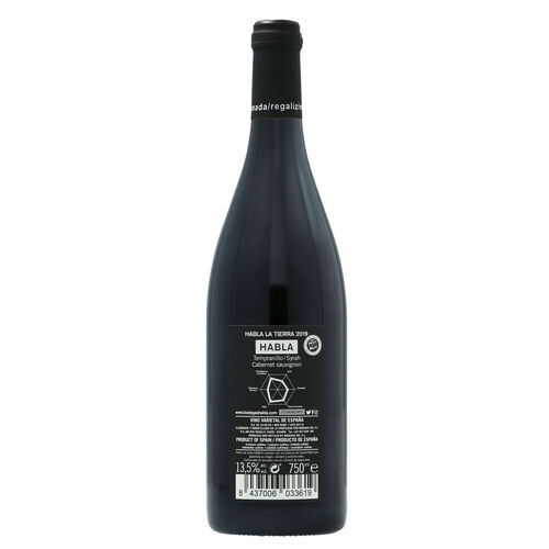 Vino tinto HABLA LA TIERRA vt Extremadura 750ml image number