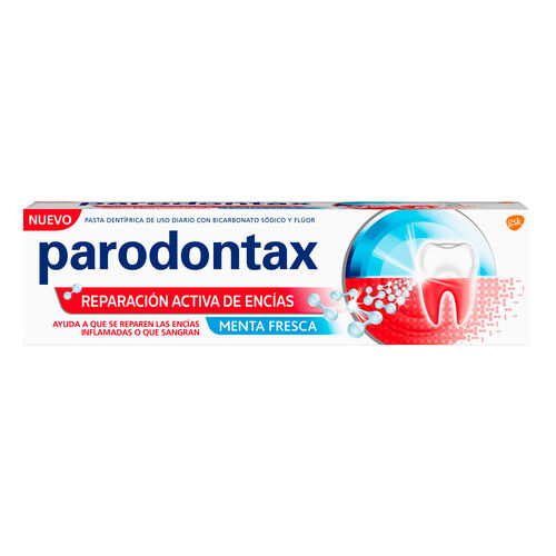 PASTA DENTAL REPARACION ACTIVA DE ENCIAS MENTA FRESCA PARODONTAX 75ml image number