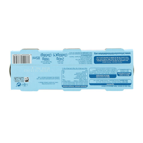 ATUN CLARO ALTEZA NATURAL PACK 3x80g image number