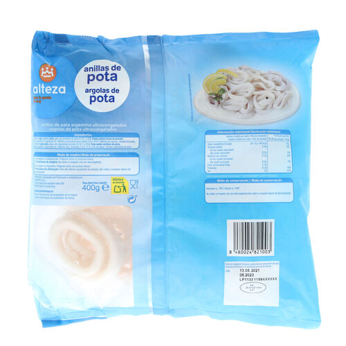 Pota congelada anillas ALTEZA 400g image number