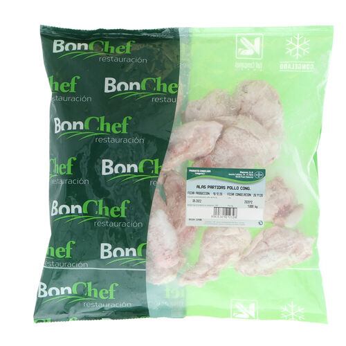 Alitas de pollo partidas bolsa 1kg image number