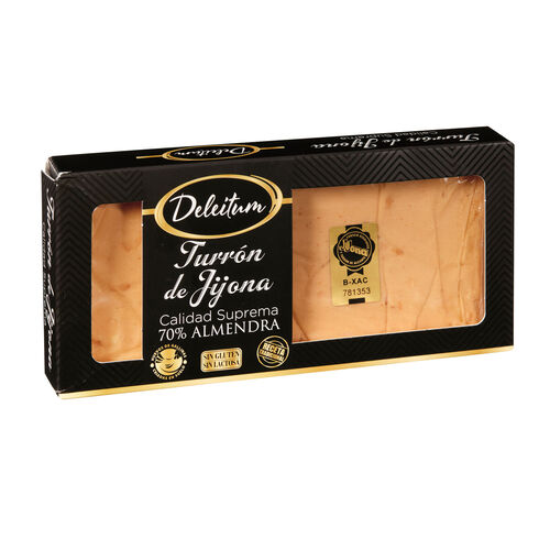 Turrón de Jijona Calidad Suprema DELEITUM 250g image number