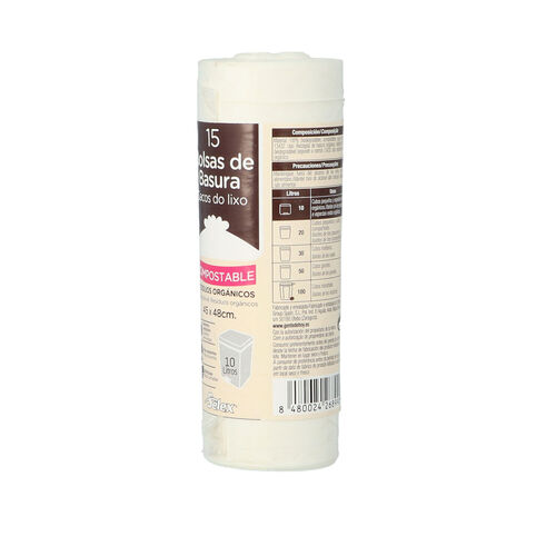 B.BASURA COMPOSTABLE SELEX 10L 15U image number