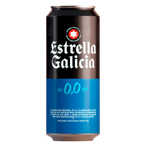 Cerveza ESTRELLA GALICIA 0 33cl image number