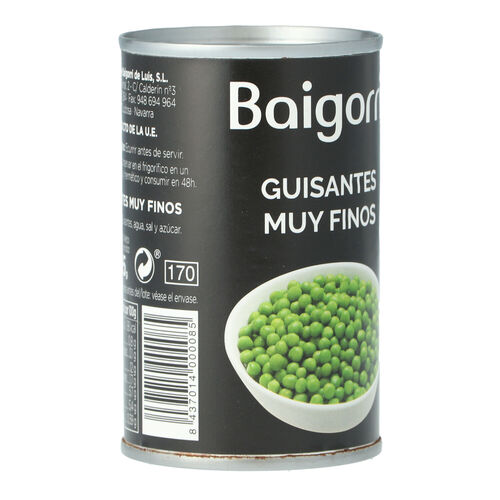 GUISANTES BAIGORRI 150g image number