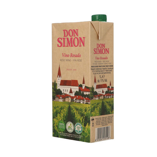 Vino rosado DON SIMON brik 1L image number