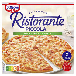 Pizza Margherita RISTORANTE Piccola dr.oetker 2uds 270g
