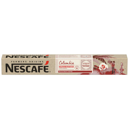 CAFE EXRESO DESCAFEINADO NESCAFE 10 CAPSULAS image number