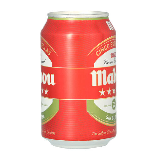 Cerveza sin gluten MAHOU 33cl image number