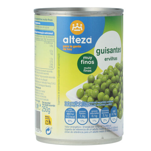Guisantes ALTEZA 400g image number