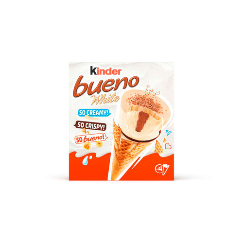 HELADO CONO KINDER WHITE PACK 4 image number