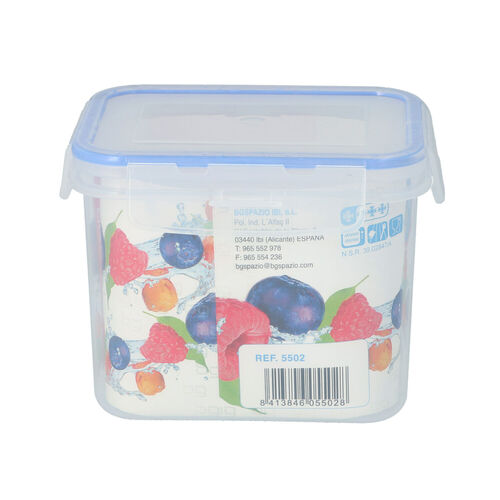 Tupper transparente con tapa 750ml image number