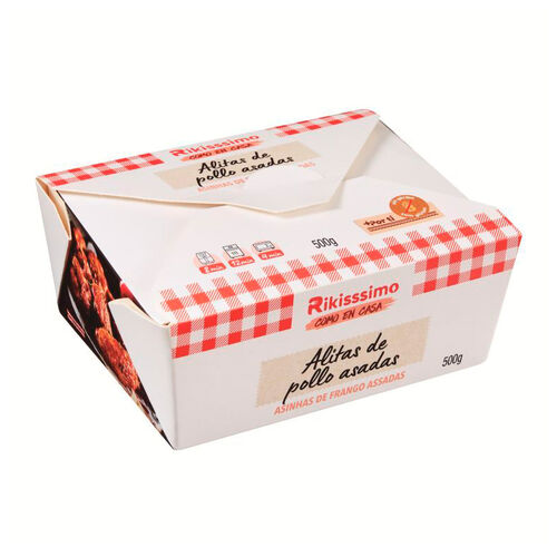 Alitas de pollo asadas RIKISSSIMO 500g image number