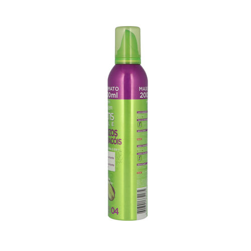 Espuma rizos 5 acciones FRUCTIS 200ml image number