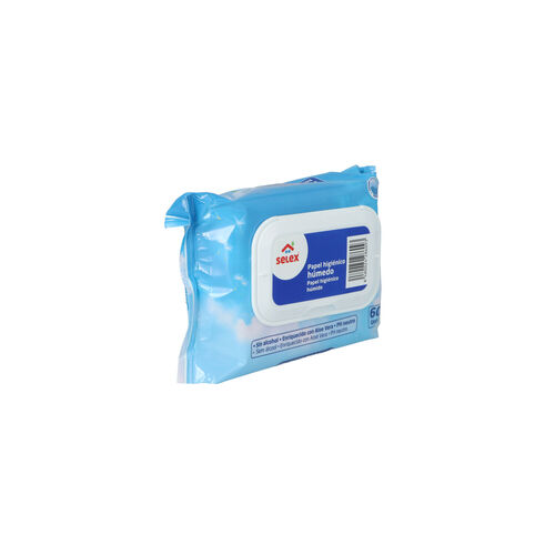 PAPEL HIGIENICO HUMEDO SELEX 60uds image number