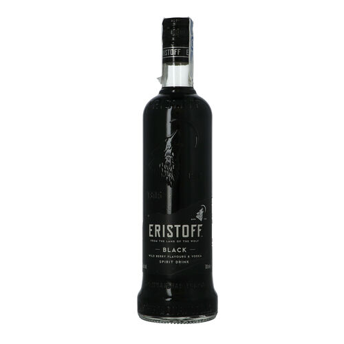 VODKA ERISTOFF BLACK 70cl image number