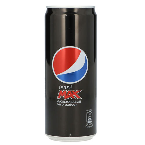 PEPSI MAX ZERO LATA 33cl image number