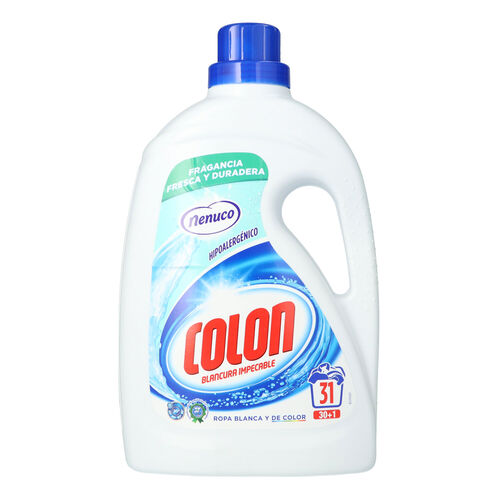 DETERGENTE LIQUIDO COLON NENUCO 34 LAVADOS image number