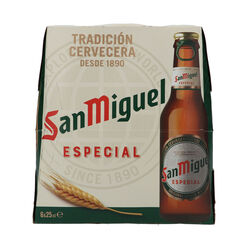CERVEZA SAN MIGUEL 25cl PACK-6