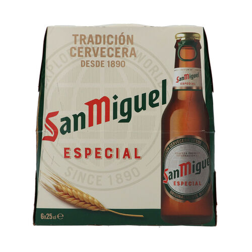 CERVEZA SAN MIGUEL 25cl PACK-6 image number