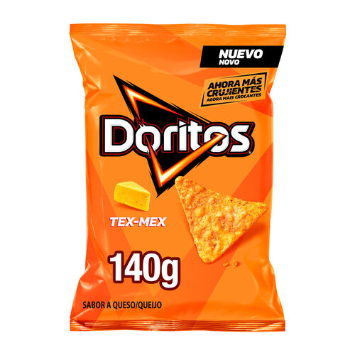 DORITOS TEX-MEX NACHOS SNACK DE MAÍZ SABOR TEX-MEX 140g image number