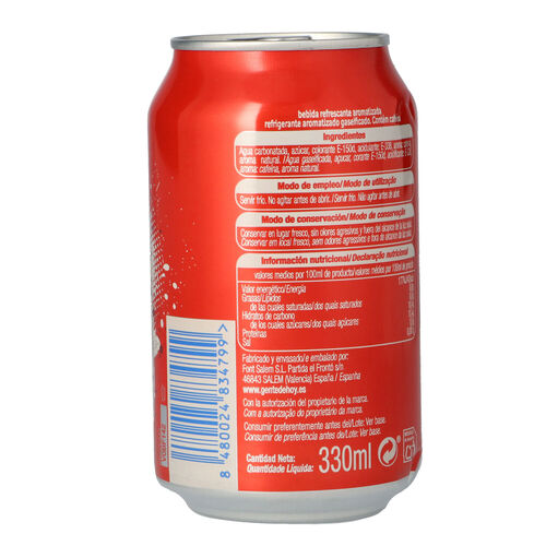 Refresco cola ALTEZA lata 33cl image number