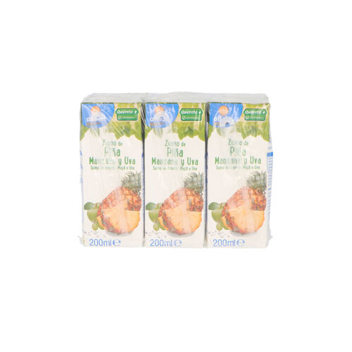 ZUMO DE PIÑA,UVA Y MANZANA ALTEZA 6x200ml image number