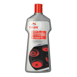 Limpiador de vitroceramicas y acero inoxidable SELEX 500ml