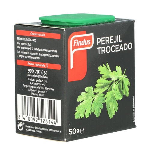 Perejil troceado congelado FINDUS 50g image number