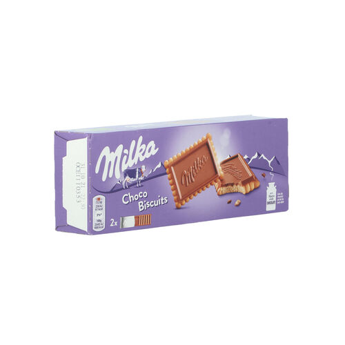 Galletas con chocolate choco biscuits MILKA 150g image number