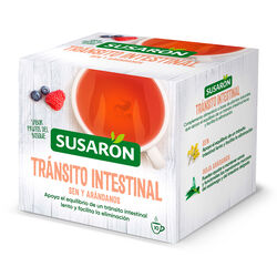 Tisana tr&aacute;nsito intestinal con sen y ar&aacute;ndanos SUSARON 10uds